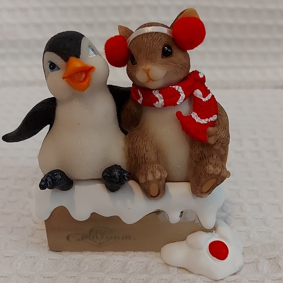 NWT Enesco Charming Tails " It's Always Fun Chillin' With You"  2011 - Retired - Picture 2 of 12